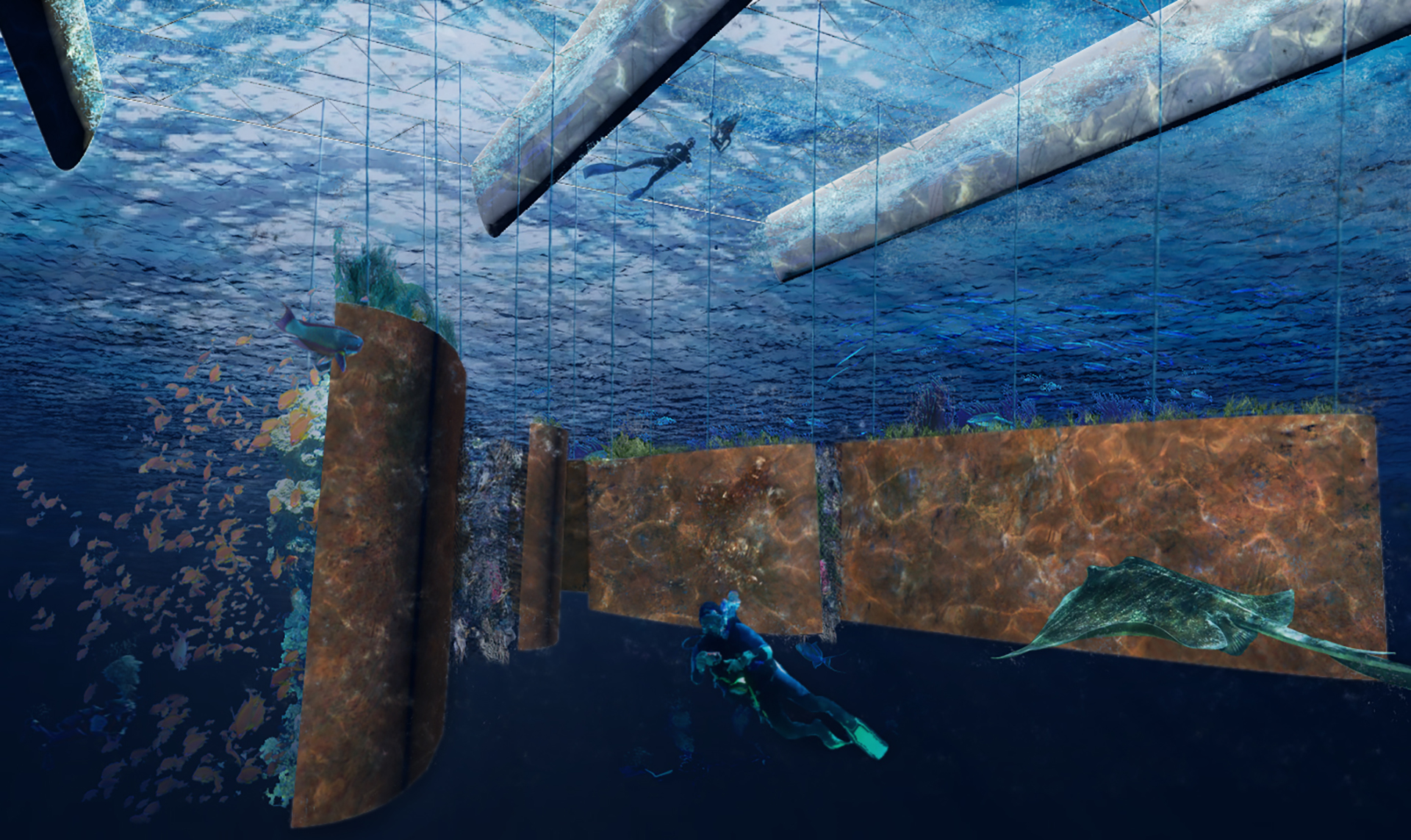 perspective sous marine